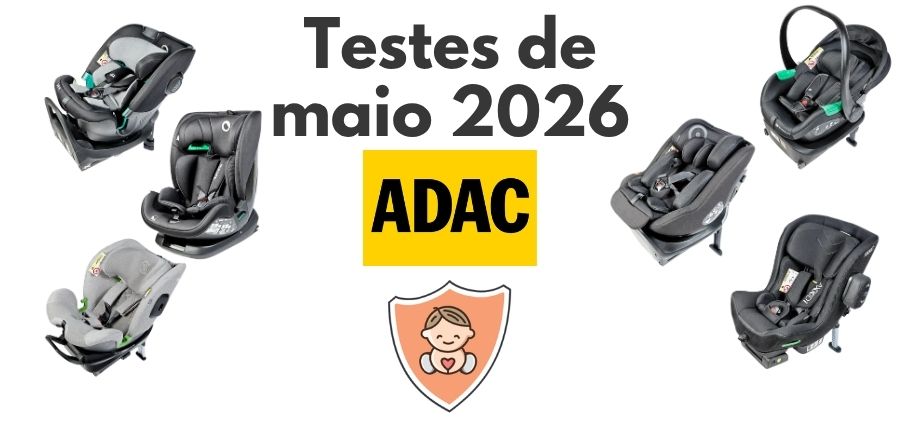 Testes ADAC 2026: Resultados das Cadeiras Auto de Maio
