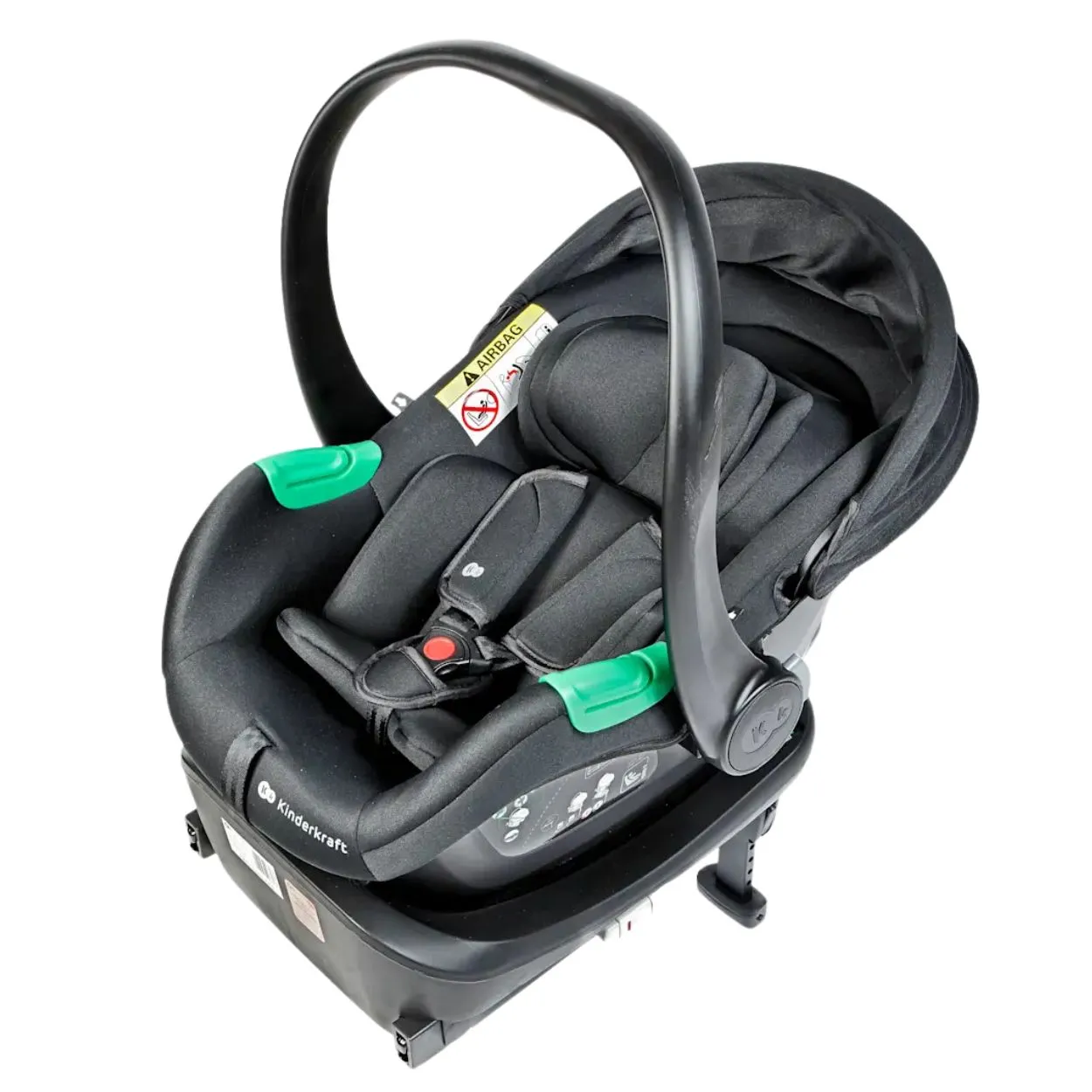 Cadeira Auto Kinderkraft Mink Pro 2 + Base Mink FX2 - Segurança Infantil R129